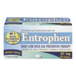 Entrophen 81mg Daily Low Dose ASA Preventative Therapy