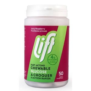 Lift Glucose Chews Juicy Raspberry
