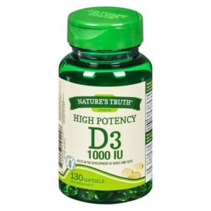 Nature's Truth High Potency D3 1000 IU