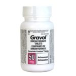 Gravol Dimenhydrinate Tablets
