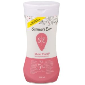 Summer's Eve 5-in-1 Sheer Floral Cleansing Wash