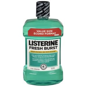 Listerine Antiseptic Mouthwash in Fresh Burst