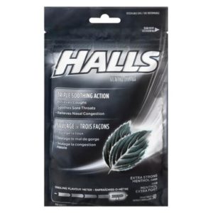Halls Bag Menthol-Lyptus Extra Strong Menthol